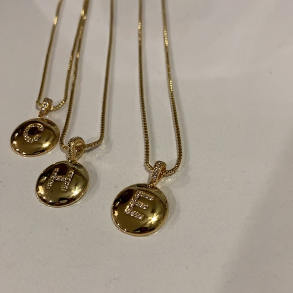 Initial the Zarcone  necklaces - Picture 3 of 8